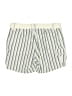 Lee 100% Cotton Stripes Ivory Shorts Size 6 - photo 2