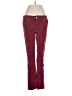 Seven7 Chevron-herringbone Burgundy Jeans Size 8 - photo 1