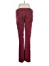 Seven7 Chevron-herringbone Burgundy Jeans Size 8 - photo 2