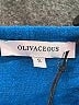 Olivaceous Blue Sleeveless Blouse Size S - photo 7