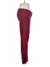 Seven7 Chevron-herringbone Burgundy Jeans Size 8 - photo 4