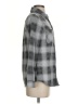 Miss Posh Plaid Gray Long Sleeve Blouse Size S - photo 4