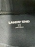 Lands' End 100% Cotton Solid Black Casual Pants Size L (tall) - photo 7