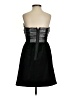 Tibi Metallic Black Cocktail Dress Size 4 - photo 2