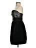 Tibi Metallic Black Cocktail Dress Size 4 - photo 5