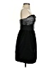 Tibi Metallic Black Cocktail Dress Size 4 - photo 4