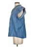 Robert Graham Blue Short Sleeve Blouse Size S (estimated) - photo 5