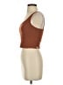 FIVE Brown Sleeveless Top Size S - photo 5