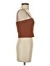FIVE Brown Sleeveless Top Size S - photo 4