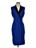 Calvin Klein Color Block Blue Cocktail Dress Size 2 - photo 1
