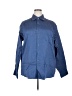 Calvin Klein 100% Cotton Blue Long Sleeve Button-Down Shirt Size XXL - photo 1