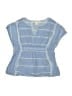 Crewcuts Blue Short Sleeve Blouse Size 2 - photo 1