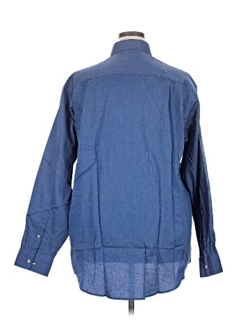 Calvin Klein Long Sleeve Button-Down Shirt (view 2)