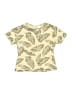 Zara 100% Polyester Gold Short Sleeve T-Shirt Size 2 - 3 - photo 1