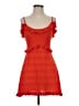 Lulus Orange Cocktail Dress Size S - photo 1