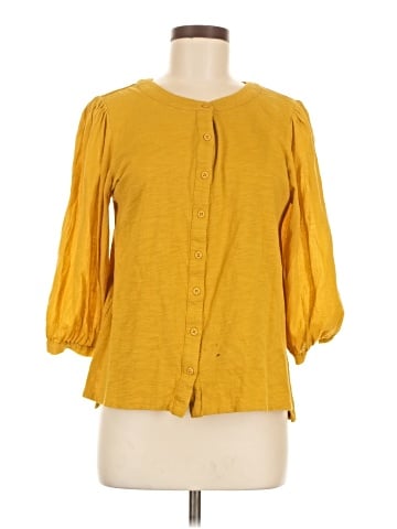 Bordeaux 3/4 Sleeve Blouse (view 1)