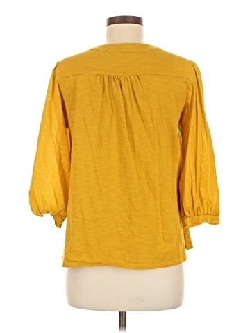 Bordeaux 3/4 Sleeve Blouse (view 2)