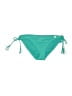 LA Hearts 100% Polyester Teal Swimsuit Bottoms Size L - photo 1