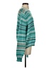 Wooden Ships Stripes Teal Pullover Sweater Size S - photo 4
