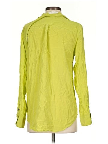 TWO by Vince Camuto Long Sleeve Silk Top (view 2)