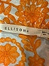 Ellison Orange 3/4 Sleeve Blouse Size M - photo 3
