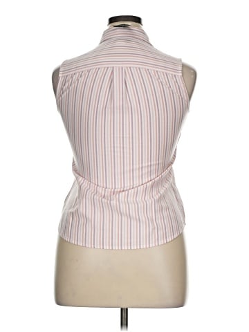 L.L.Bean Sleeveless Button-Down Shirt (view 2)