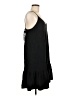 Splendid Solid Black Casual Dress Size L - photo 4