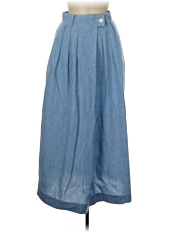 Ports International Denim Skirt (view 1)