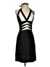 BCBGMAXAZRIA Black Cocktail Dress Size 2 - photo 1