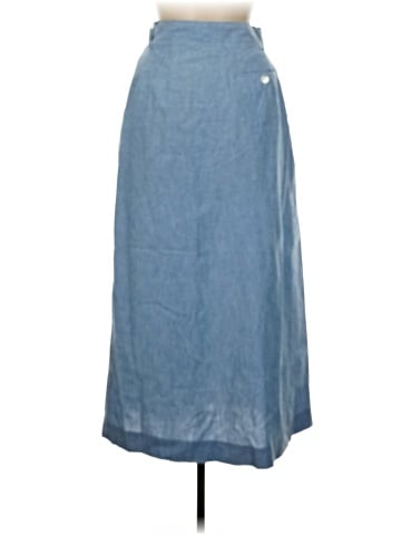 Ports International Denim Skirt (view 2)