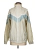 Original Use 100% Nylon Color Block Ivory Windbreaker Size S - photo 1