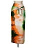 Unbranded Tie-dye Orange Casual Skirt Size L - photo 1