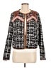 Just Fab 100% Polyester Graphic Ivory Jacket Size M - photo 1