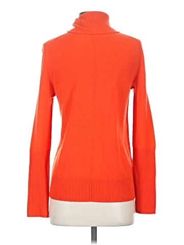 Aqua turtleneck sweater (view 2)