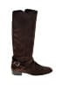 J.Crew Solid Brown Boots Size 8 1/2 - photo 1