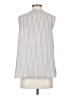 Pleione 100% Polyester White Sleeveless Blouse Size S - photo 2