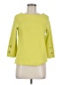Bianca Yellow 3/4 Sleeve Top Size 6 - photo 1
