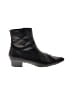 Zara Basic Animal Print Black Ankle Boots Size EU 40 - photo 1