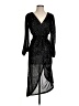 August Silk Black Cocktail Dress Size S - photo 1