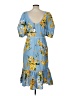 MARCHESA notte Blue Casual Dress Size 12 - photo 2