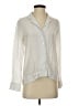Everlane 100% Silk Ivory Long Sleeve Silk Top Size 0 - photo 1