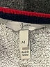 Joie 100% Cotton Color Block Gray Pullover Sweater Size M - photo 4
