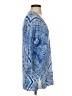Lilly Pulitzer Blue 3/4 Sleeve Blouse Size XS - photo 4