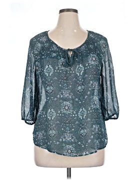 Sonoma Life + Style 3/4 Sleeve Blouse
