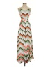 1.State 100% Polyester Chevron-herringbone Multi Color Ivory Casual Dress Size XXS - photo 1