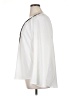 Bisou Bisou 100% Polyester Ivory Long Sleeve Blouse Size XL - photo 5