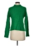 White + Warren Solid Green Pullover Sweater Size M - photo 2