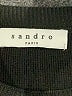 Sandro 100% Polypropylene Checkered-gingham Black Pullover Sweater Size Sm (1) - photo 7