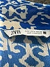 Zara Blue Long Sleeve Blouse Size S - photo 7