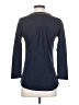 Lucky Brand Blue 3/4 Sleeve Top Size XS - photo 2